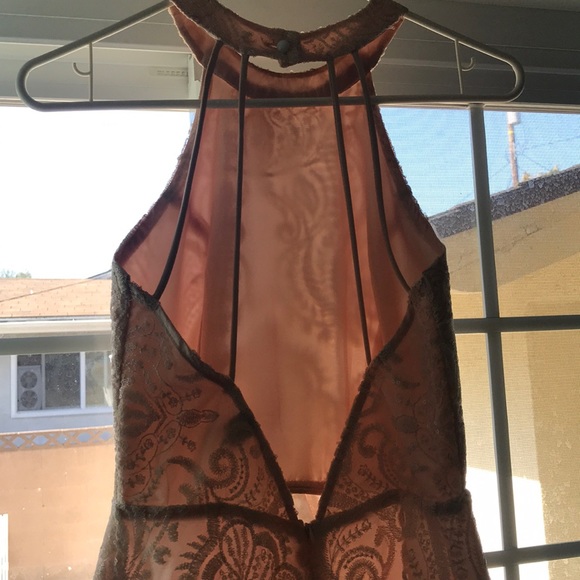 Windsor Blush Pink Formal Skater Dress - Picture 4 of 6